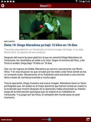 Diario26 android App screenshot 1