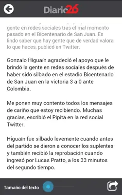 Diario26 android App screenshot 5